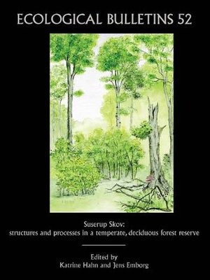 cover image of Ecological Bulletins, Suserup Skov